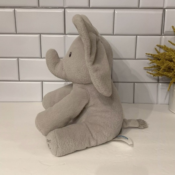 Gund Flappy Elephant Interactive Plush Toy Animal Sings Animated Peekaboo - Picture 5 of 11
